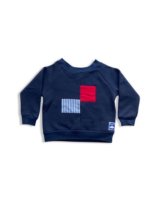 PIET Color Block Sweater No. 2  / SIZE 1 year