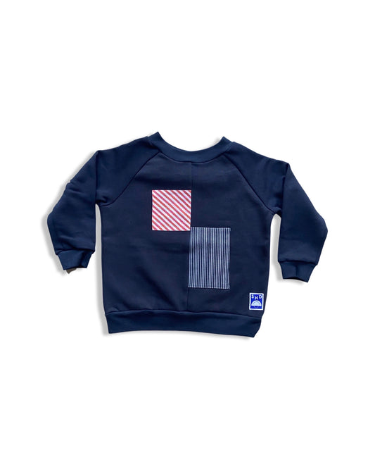 PIET Color Block Sweater No. 7  / SIZE 2-3 years