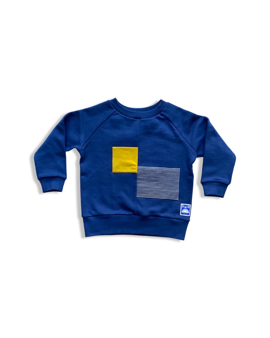 PIET Color Block Sweater No. 5  / SIZE 2-3 years